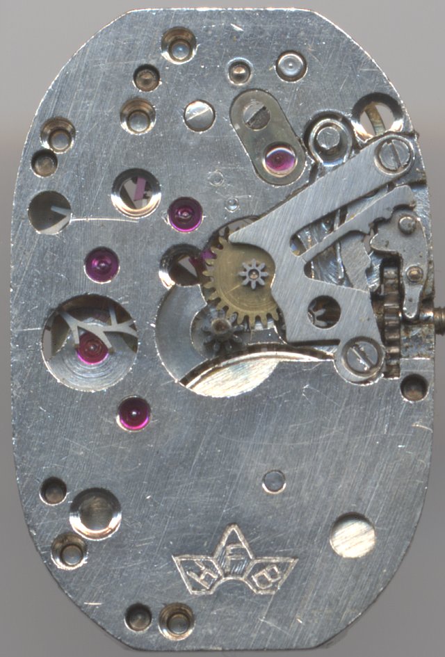 H.F.Bauer 525 dial side H.F.Bauer B525: H.F.Bauer 525 dial side