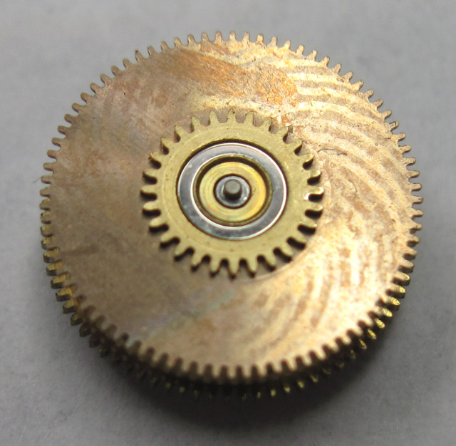 mainspring barrel Baumgartner 844: mainspring barrel