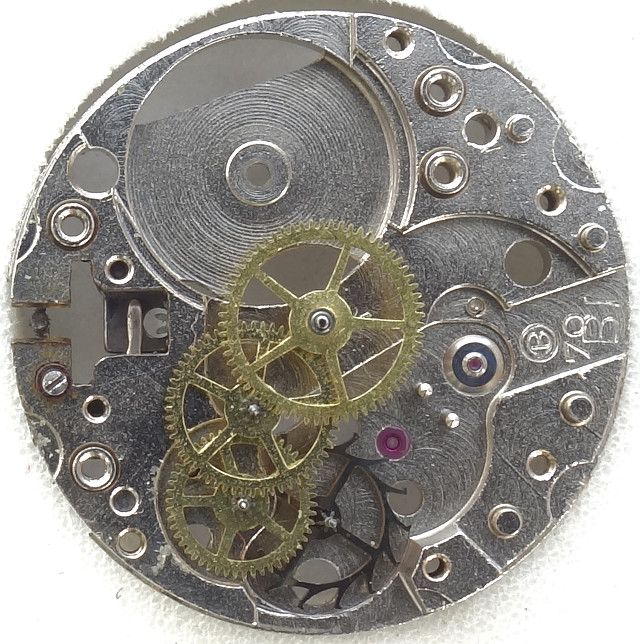 gear train Bifora 70: gear train