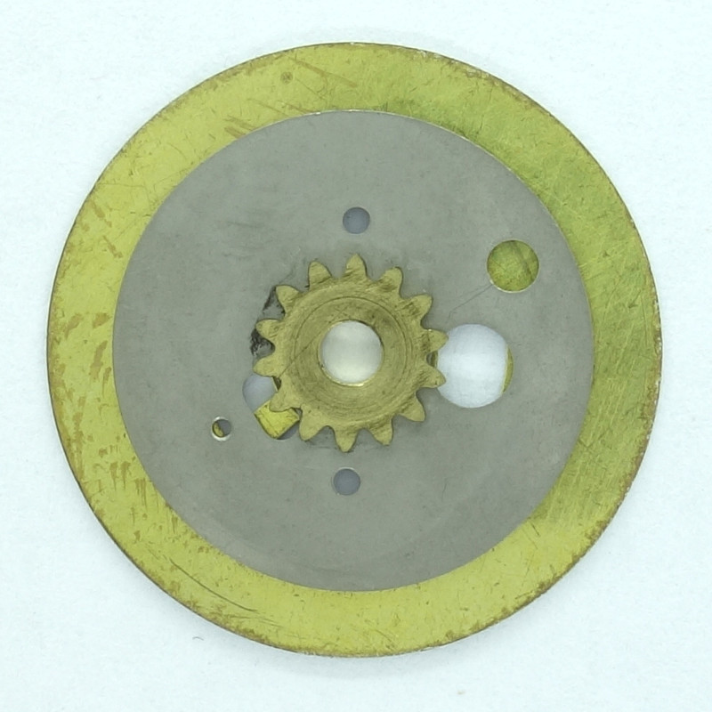 Chaika 3050 KR: lower side weekday disc