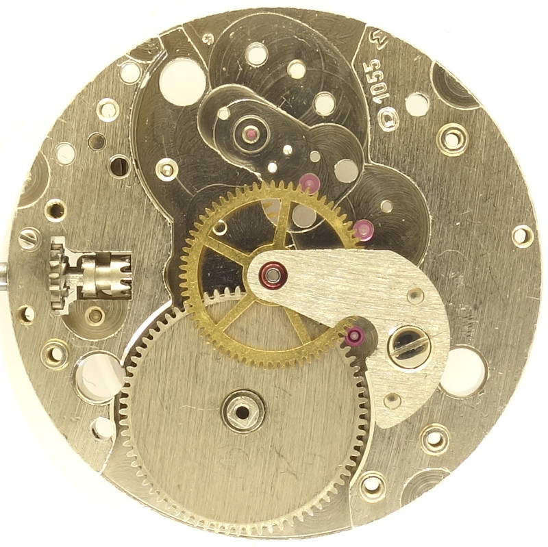 base plate with center minute wheel DuRoWe 1055: base plate with center minute wheel