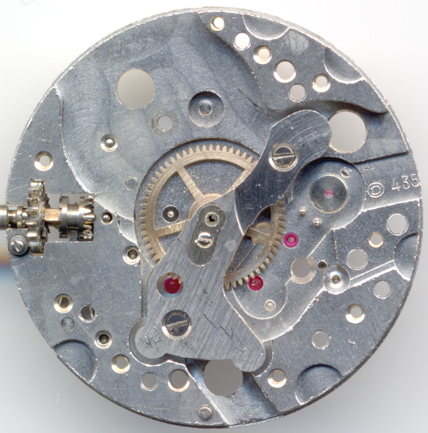 minute wheel cock DuRoWe 435: minute wheel cock