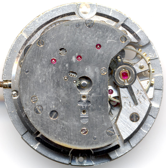 movement without oscillating weight DuRoWe 552: movement without oscillating weight