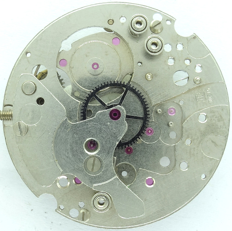 base plate with center minute wheel EB 8021N: base plate with center minute wheel