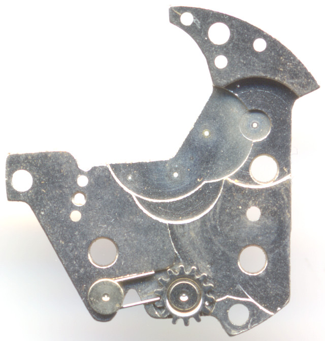 inside the gear train bride EB 8461: inside the gear train bride