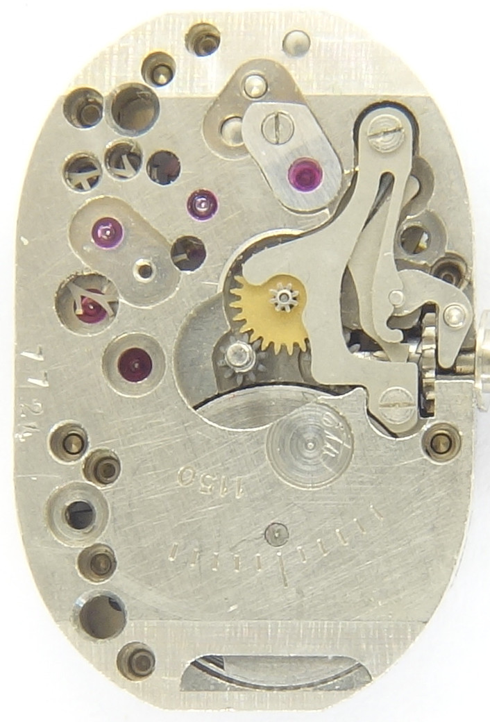 ETA 1150: Dial side ETA 1150: ETA 1150: Dial side