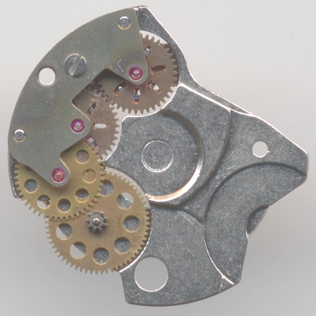 selfwinding mechanism, flipped over ETA 2783: selfwinding mechanism, flipped over