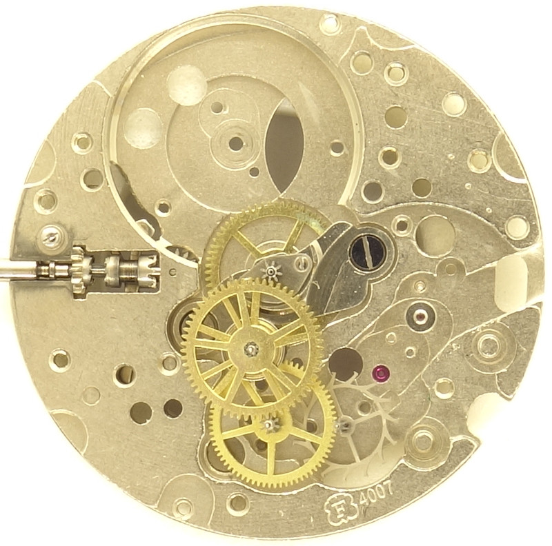 gear train Felsa 4007: gear train