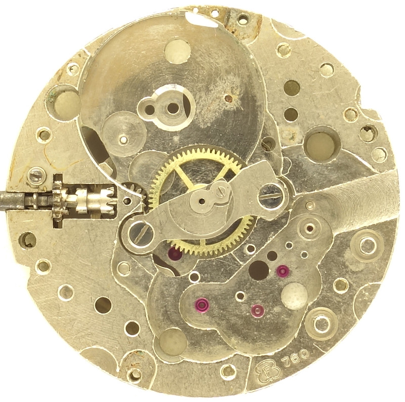 base plate with minnute wheel Felsa 760: base plate with minnute wheel