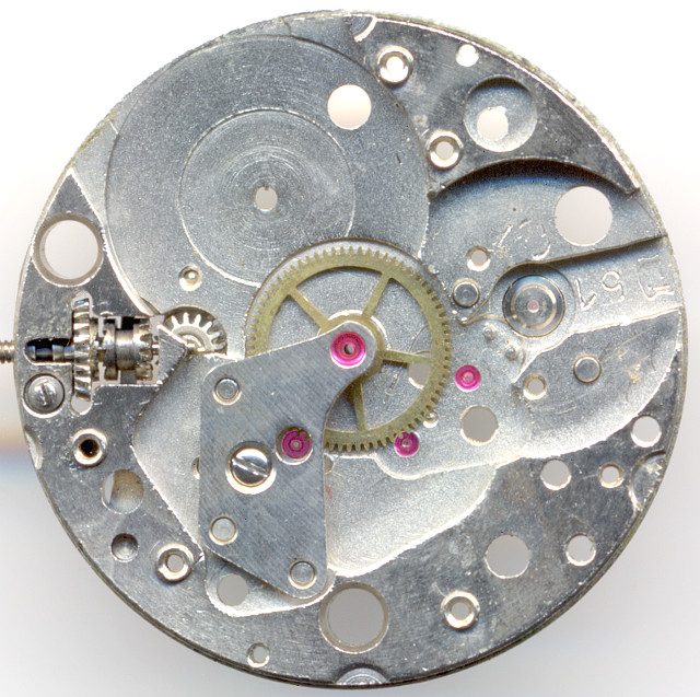 minute wheel with cock Förster 51: minute wheel with cock