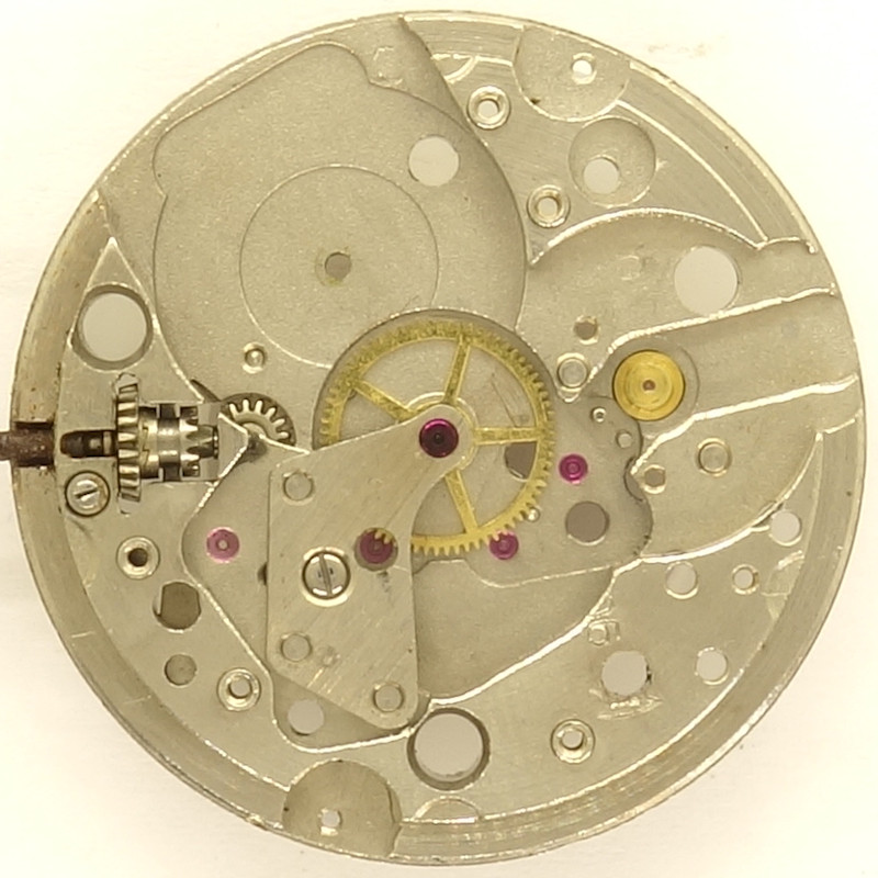 base plate with center minute wheel Förster 90: base plate with center minute wheel