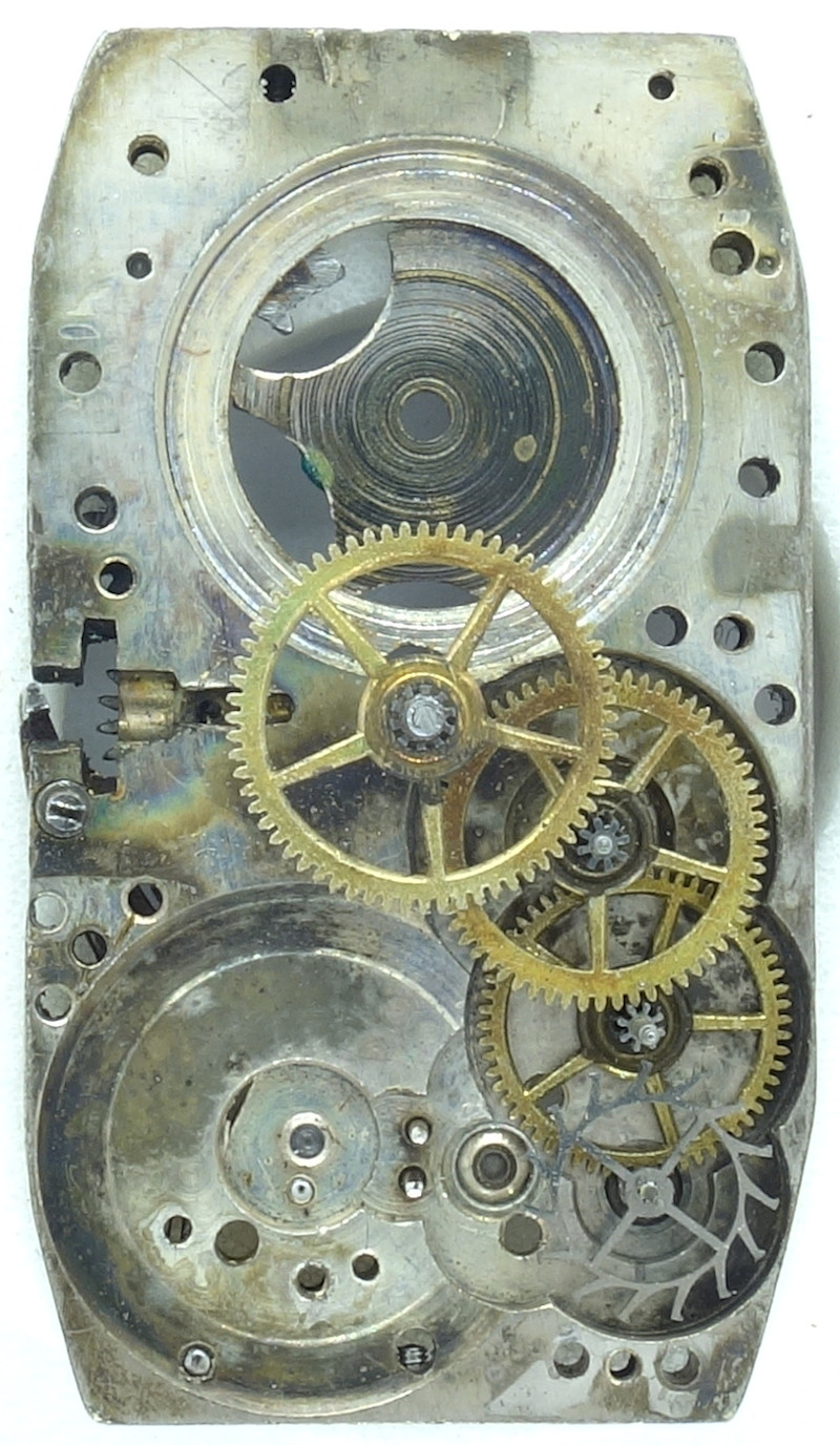 gear train Gruen 849: gear train