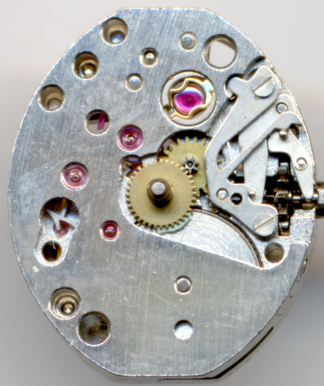 dial side with Incabloc shock protection GUB 09-20: dial side with Incabloc shock protection