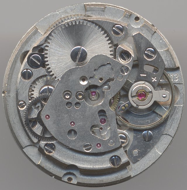 movement view without rotor HB 313: movement view without rotor