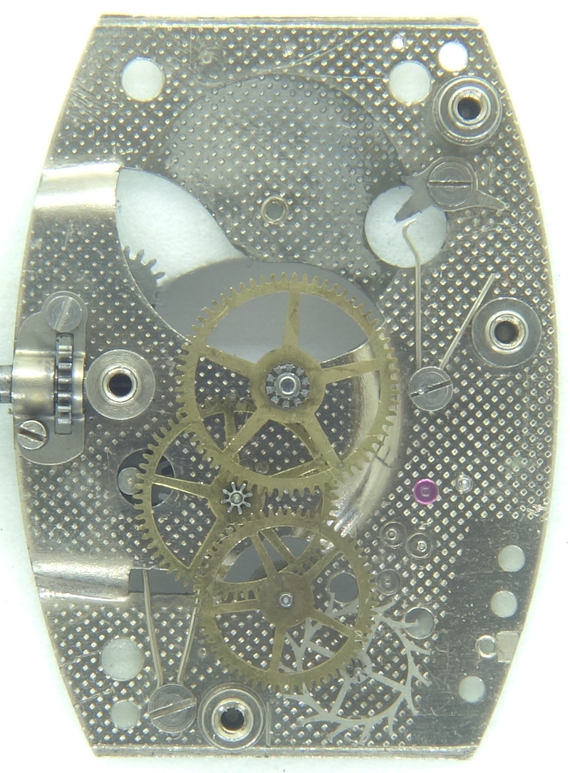 gear train Junghans J97/2: gear train