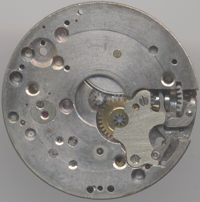 Junghans J59 dial side Junghans J59: Junghans J59 dial side