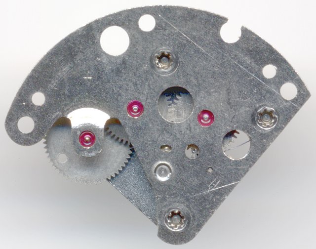 selfwinding mechanism, below Kienzle 057/21d: selfwinding mechanism, below