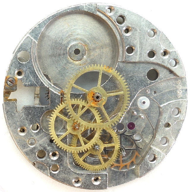 gear train Langendorf 1054: gear train