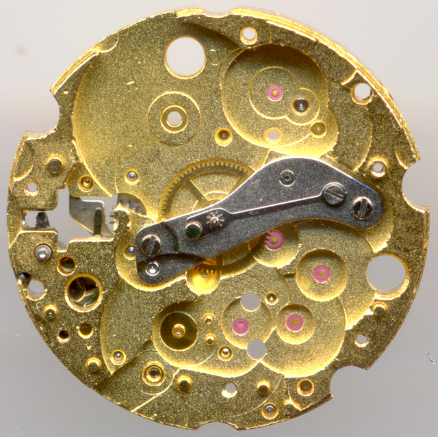 mounted minute- and center seconds wheel Miyota 6T15: mounted minute- and center seconds wheel