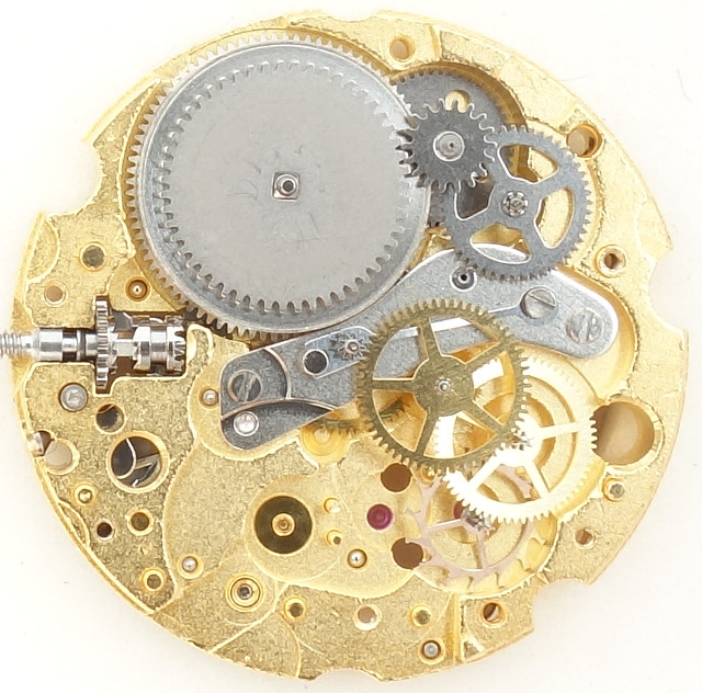 gear train Miyota 6T15: gear train