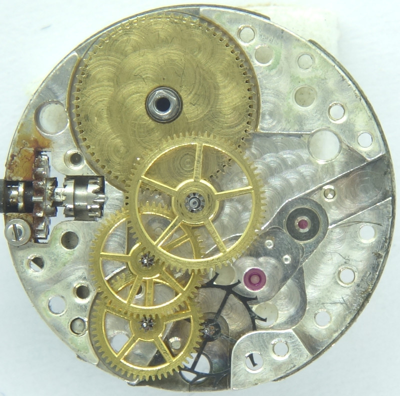 gear train Movado 6: gear train