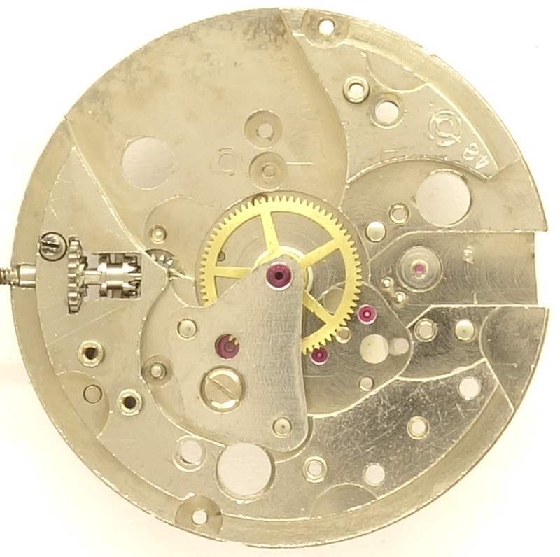 base plate with center minute wheel Otero 481: base plate with center minute wheel