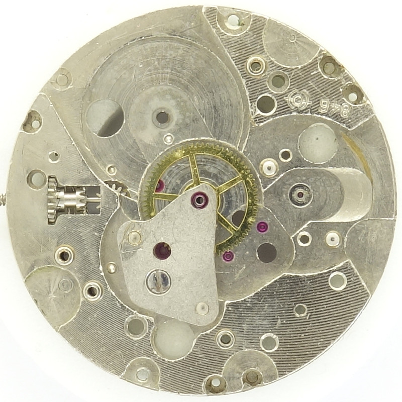 base plate with minute wheel Otero 846: base plate with minute wheel