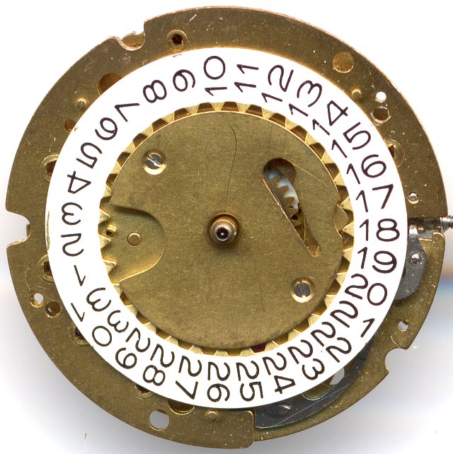 Parrenin 1641D dial side Parrenin 1641D: Parrenin 1641D dial side