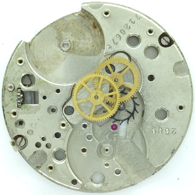 gear train Poljot 2609: gear train