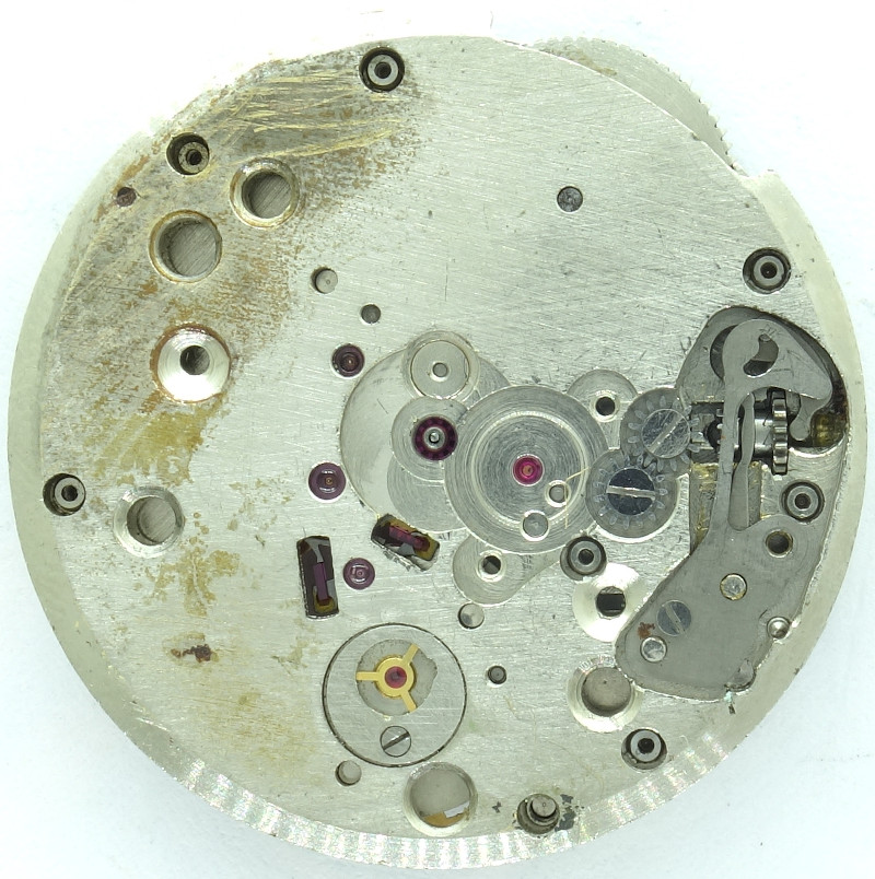 yet empty dial side Poljot 2609: yet empty dial side