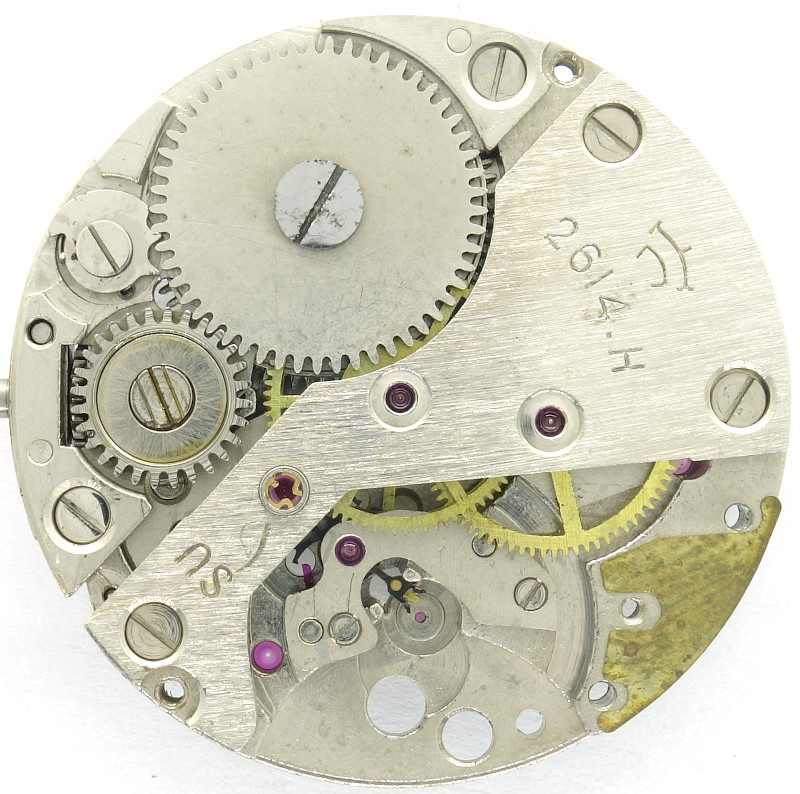 typical russian - the balance cock spacer Raketa 2614.H: typical russian - the balance cock spacer