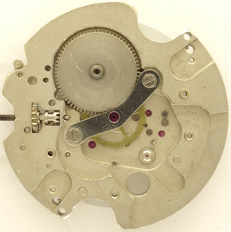 base plate with minute wheel Ricoh 61: base plate with minute wheel