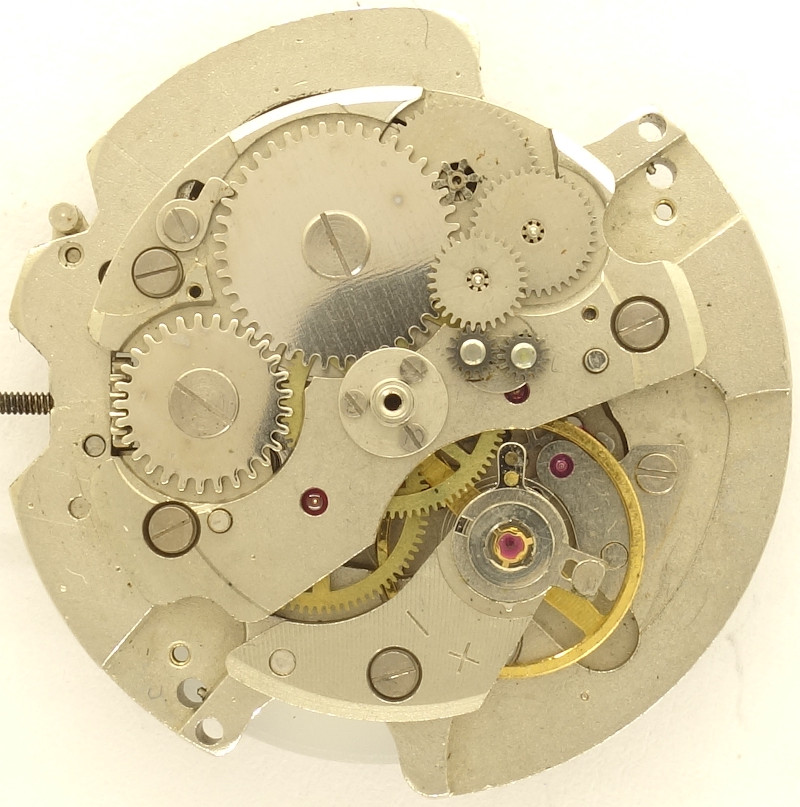 gear train selfwinding mechanism Ricoh 61: gear train selfwinding mechanism