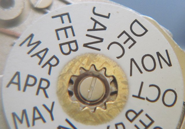 detail month disc Sea-Gull ST2503: detail month disc