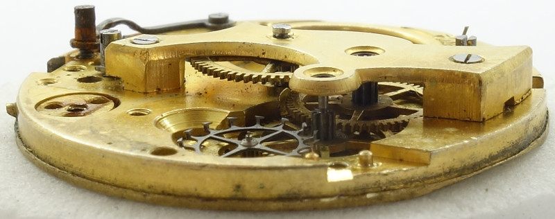 side view of the gear train Sigma 65: side view of the gear train