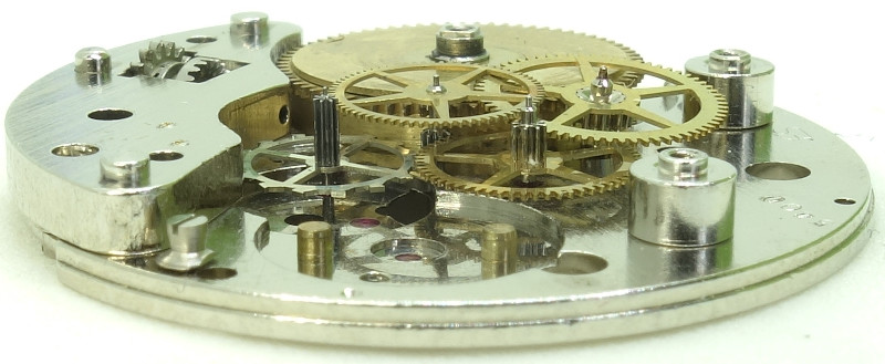 side view of the gear train Sonceboz ES 54: side view of the gear train