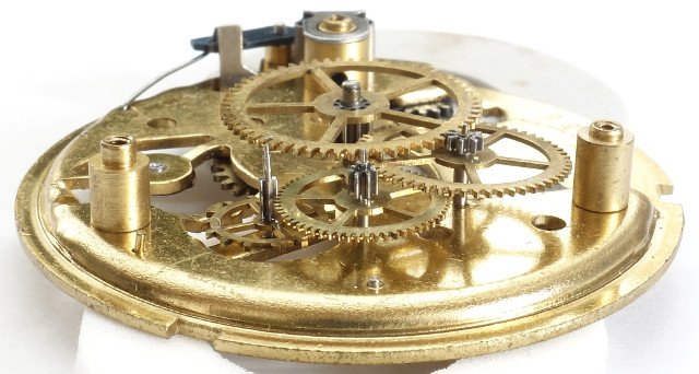 side view of the gear train UMF 83-31 (M 1): side view of the gear train