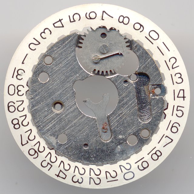 date indication mechanism Wostok 2214: date indication mechanism