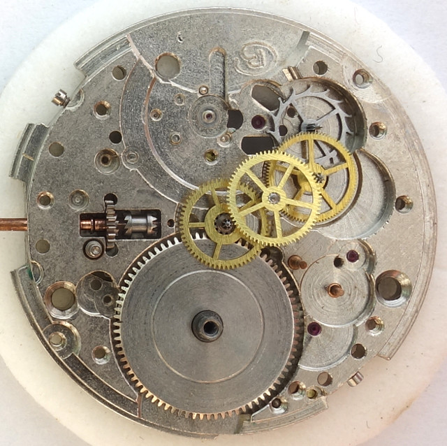 gear train Wostok 2416B: gear train