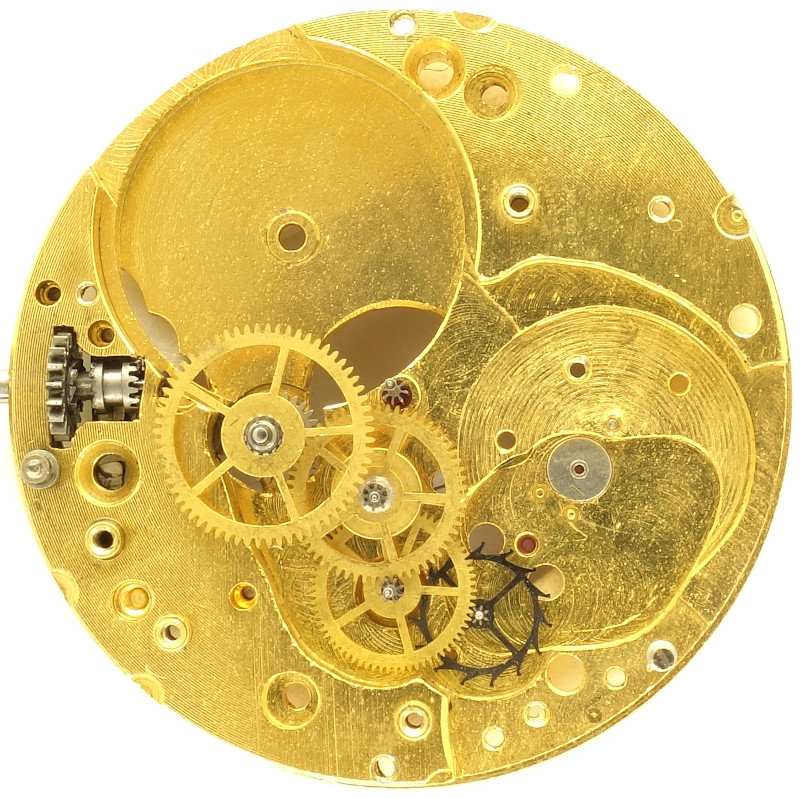 gear train Wostok 2809: gear train