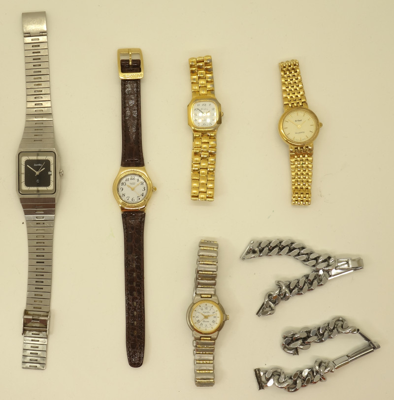 quartz watches and bracelets