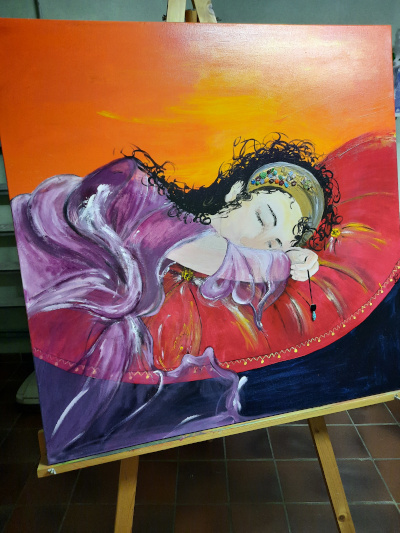 Painting by Ulrike Pichler