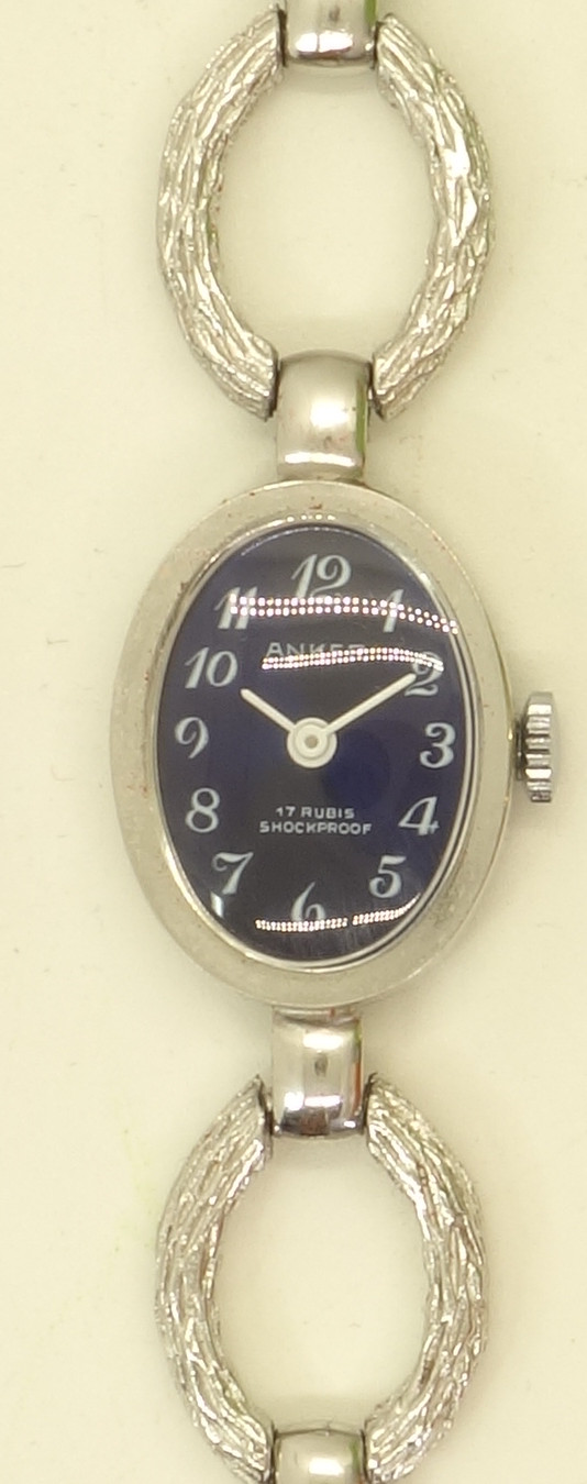 Anker ladies' watch with a fashion chain bracelet HB 90: Anker ladies' watch with a fashion chain bracelet