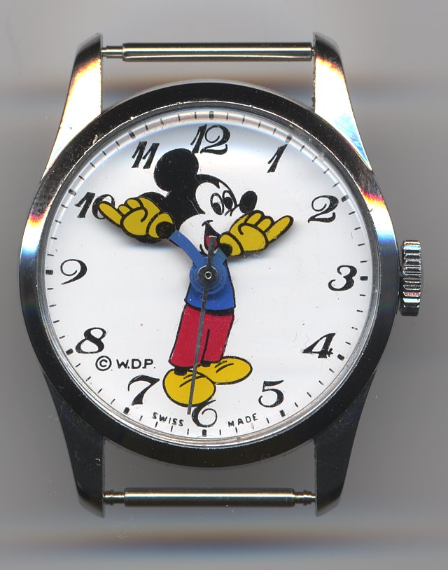 "Minnie Mouse" character watch EB 8501-76: "Minnie Mouse" character watch