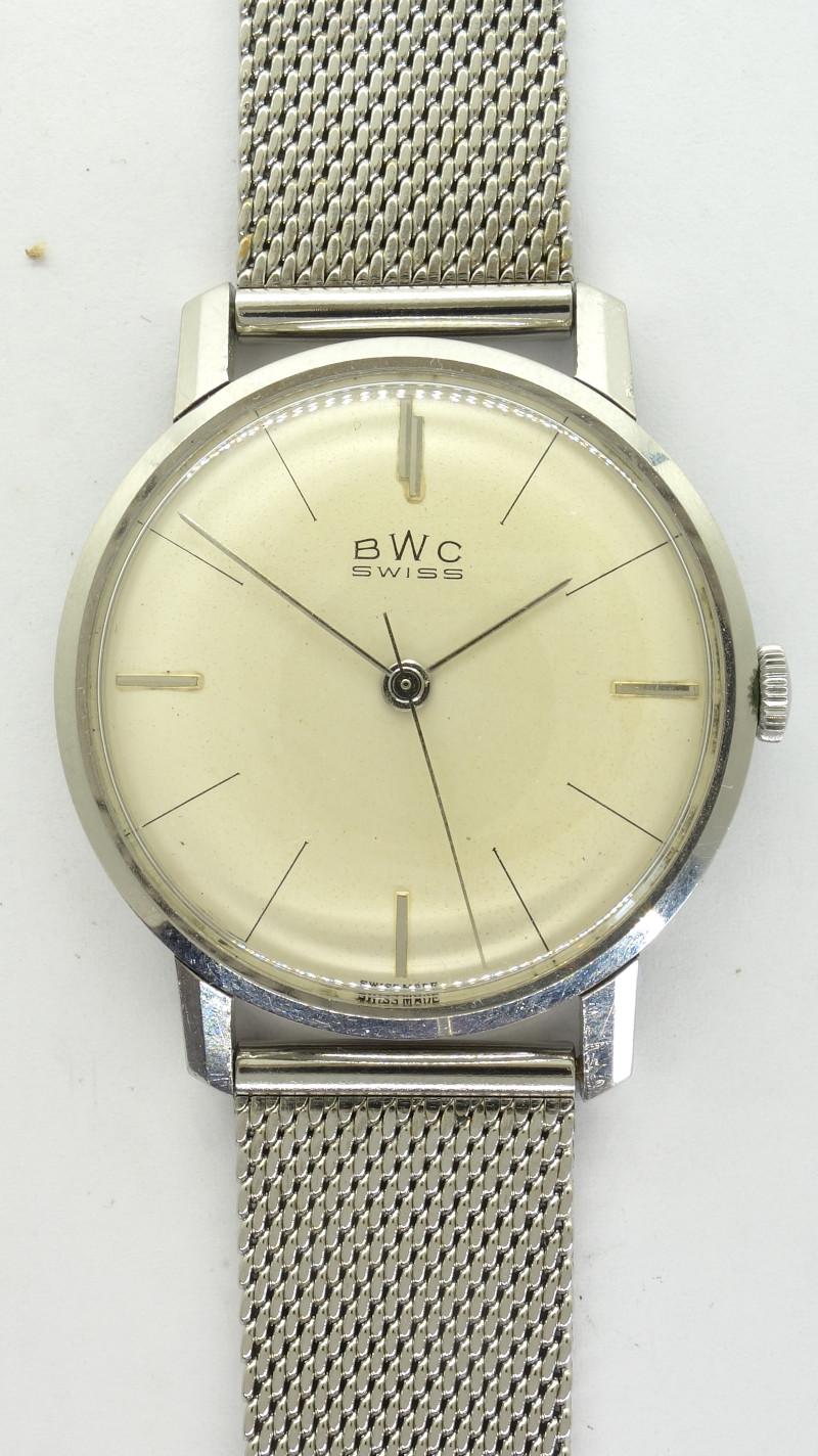 BWC gents watch ETA 2390: BWC gents watch
