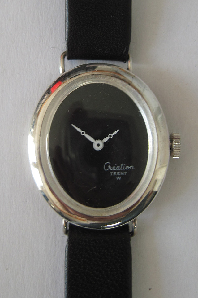 Creation Teeny ladies' watch in a silver case HB 90: Creation Teeny ladies' watch in a silver case