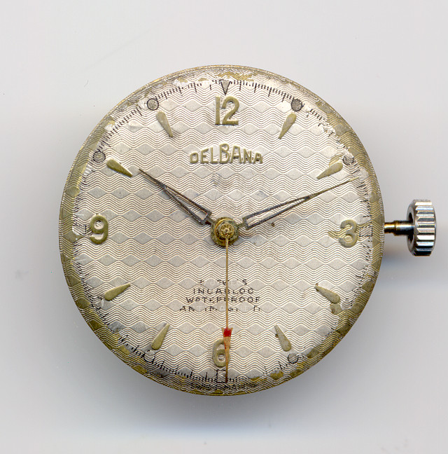 Delbana gents' watch (missing case) Felsa 465N: Delbana gents' watch (missing case)