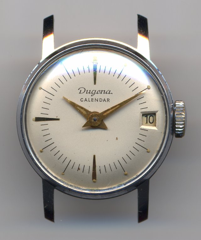 Dugena Calendar ladies' watch Bifora 68 CLD / Dugena 709: Dugena Calendar ladies' watch