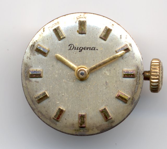 Dugena ladies' watch (dial only) ETA 2412 / Dugena 1201: Dugena ladies' watch (dial only)