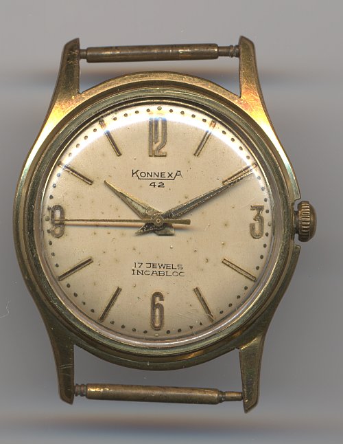 Konnexa 42 gents watch ETA 2390: Konnexa 42 gents watch